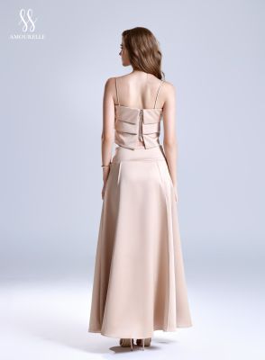 ALEXANDRA SET – Crop Top & Flared Silk Skirt