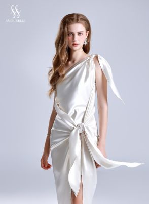 AURORA – Asymmetric Silk Dress