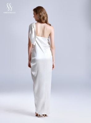 AURORA – Asymmetric Silk Dress